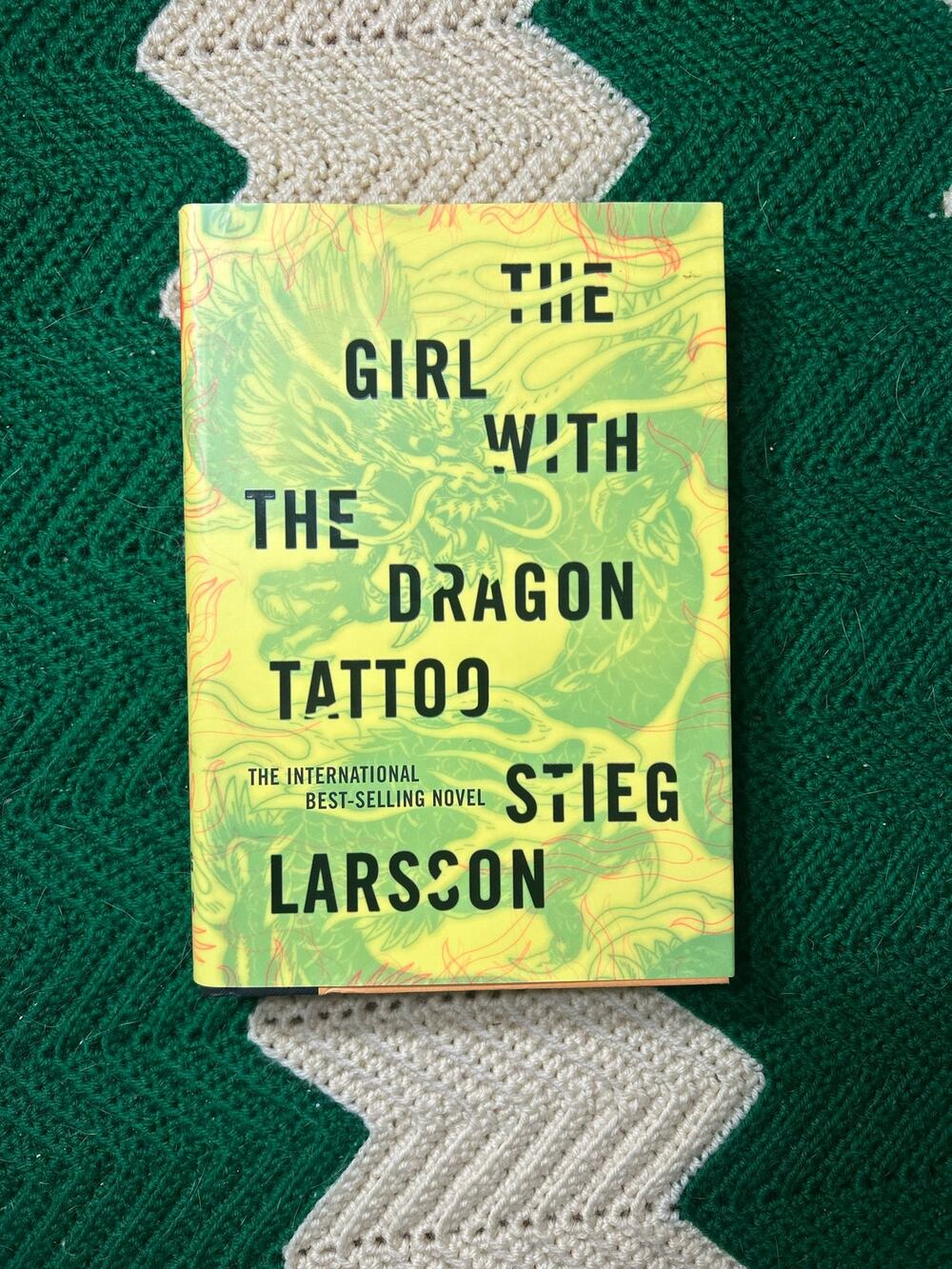 The Girl With The Dragon Tattoo hardcover by Stieg Larsson 1st American Edition